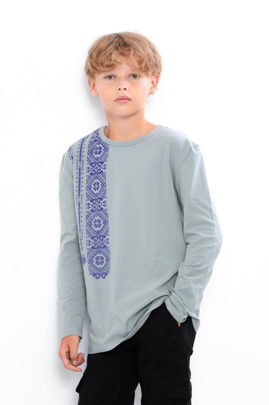 Boys’ Sweatshirt – Patriotic Embroidery-Style Print & Stretch Cotton Comfort, Any Season, 6363-1 HC