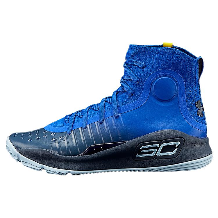 Under Armour Curry 4 Kids Basketball Shoes Grade School 1295995-402 37.5