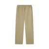 Li Ning Badfive Solid Mid Waist Drawstring Comfortable Breathable Casual Pants Men bottoms Khaki AYKUA23-3