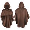 Mantianyu Halloween Grim Reaper Cloak Monk Priest Clothing Medieval Ancient Costume Monk Robe Performance Costume