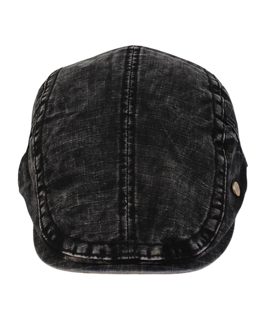 Yunibeosyeolkemiseuteuli Hard Washing Logo Black Hunting Cap