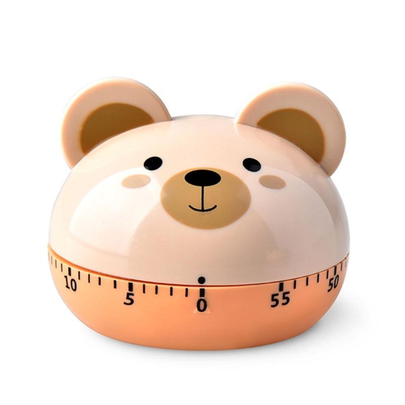 Tierform-Erinnerer Lautklingender Mechanischer Timer Neujahrsgeschenk Kind Küche Niedlicher Party-Timer zum Kochen Lesen Sport