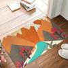 1PC Dance Pattern Kitchen Rug Non-Slip Door Mats Pop design Bathroom Rug Bath Mat Carpet for Home Sink Laundry Decor