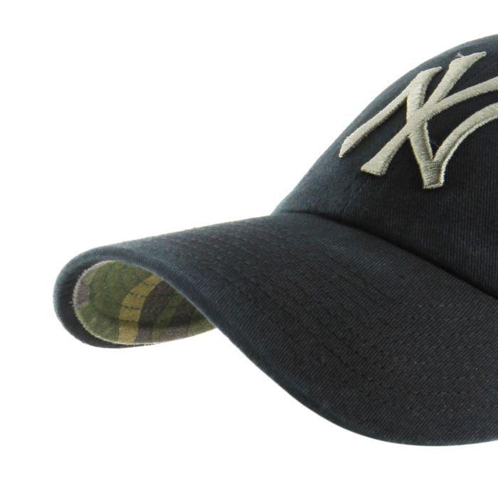 47 Brand Relaxed Fit Cap - CLEAN UP New York Yankees noir