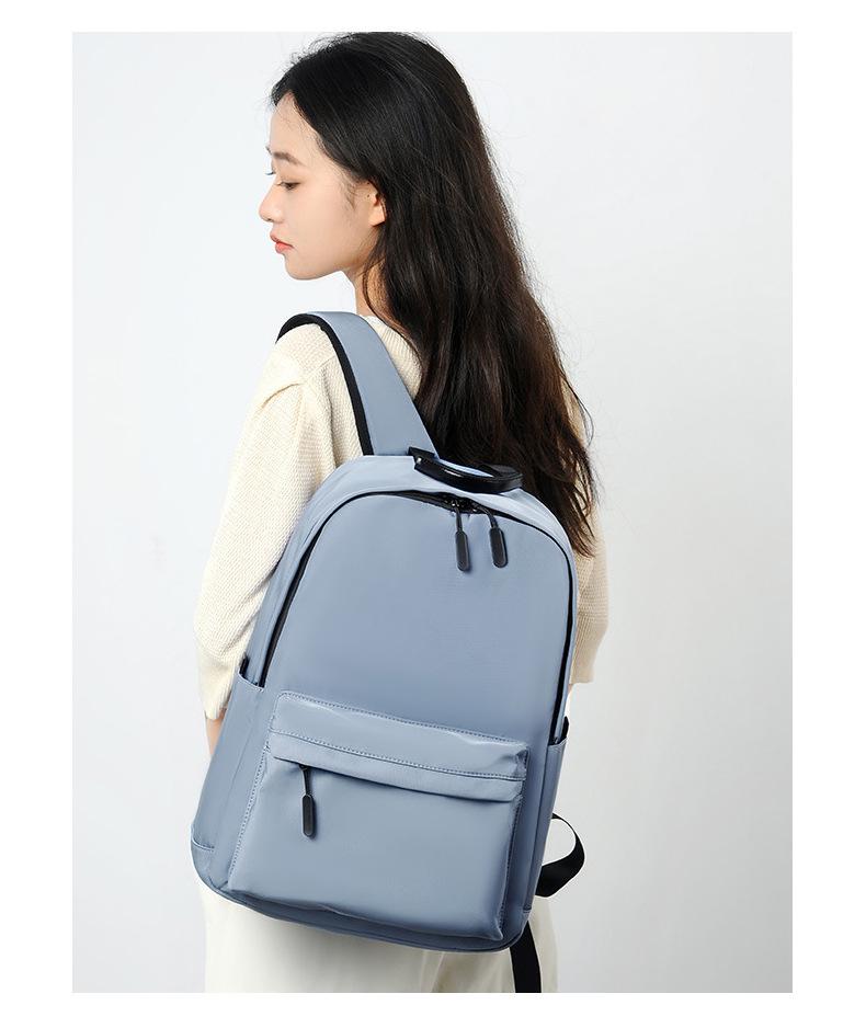 14-Inch Lightweight Waterproof Unisex Backpack for Casual or College Use