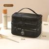 Multifunctional Nylon Travel Makeup Bag With Large Capacity And Mesh Clear Visibility For Home And Trips