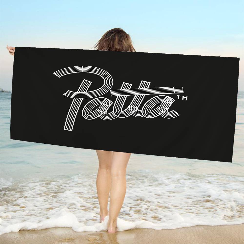 Fashion P-pattas Microfiber Beach Towel Absorbent Quick dry Soft Yoga Swimming Resort Mountain Climbing Towel