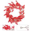 DIY Craft Holly Fruit Wreath Vine Xmas Hanging Rattan New Artificial Berry Vine Party