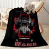 Gasoline Oil Symbolism Personalized Text Blanket Cozy Personalized Blanket Soft Warm Cozy Versatile for Couch Livingroom Seaside Office