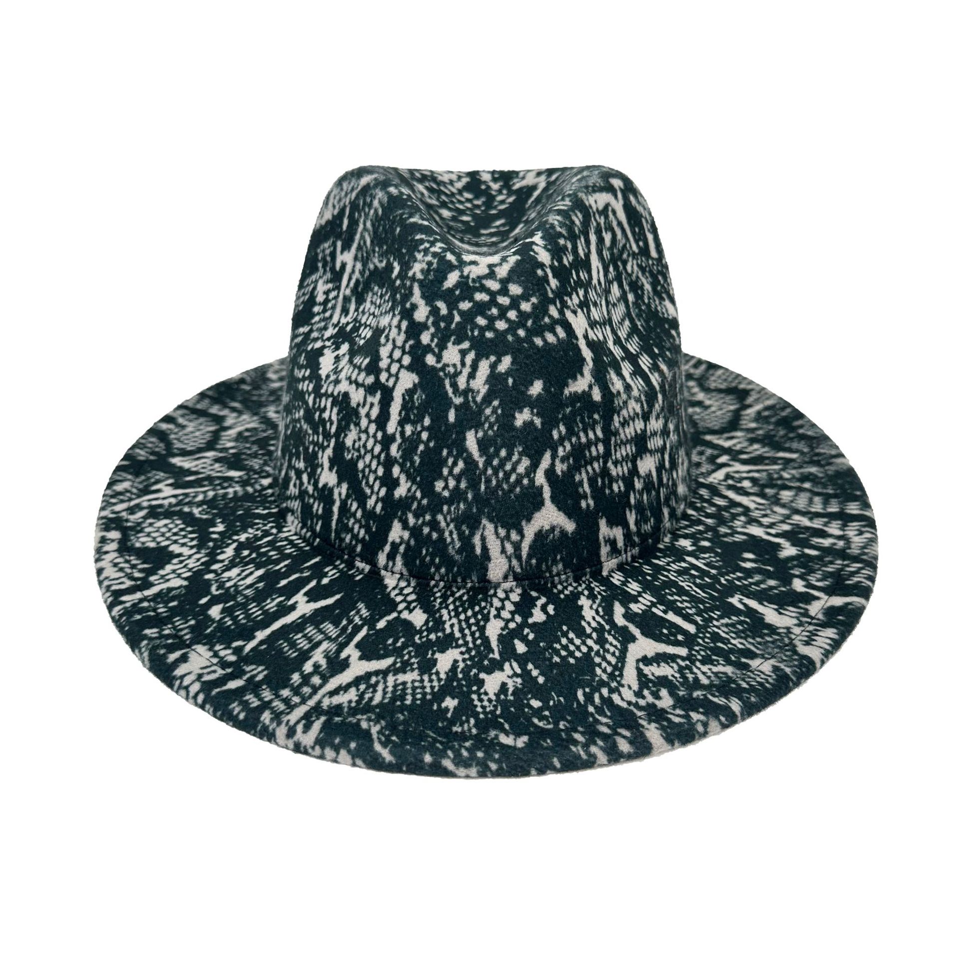 Цилиндр Шляпа для улицы Шерстяная Широкополая Джазовая Шляпа Британская Универсальная Женская Шляпа M（56-58cm）