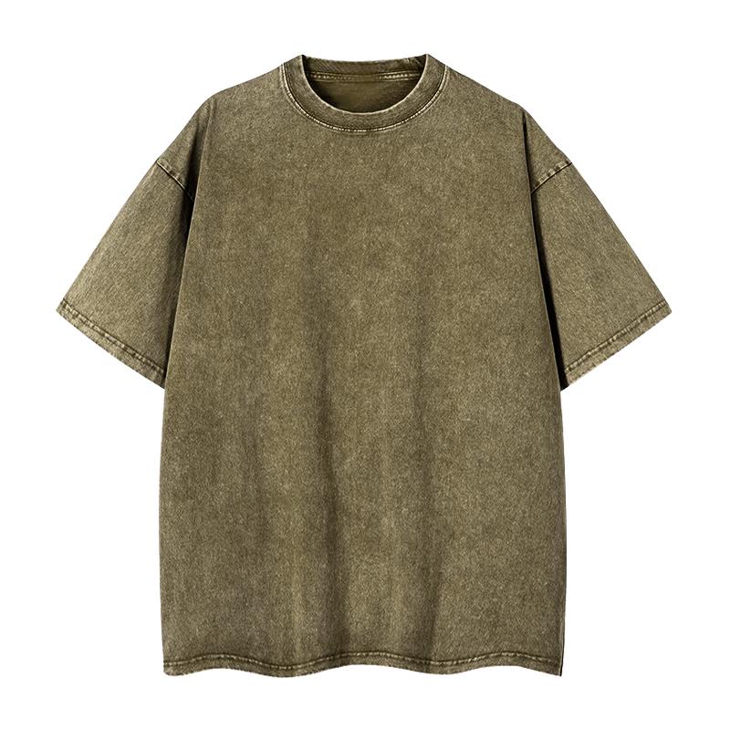 

Летняя выстиранная футболка для мужчин женщин чистый хлопок круглый вырез оверсайз футболки мужские топы Y2k повседневные винтажные с коротким рукавом УНИСЕКС футболки XXXL