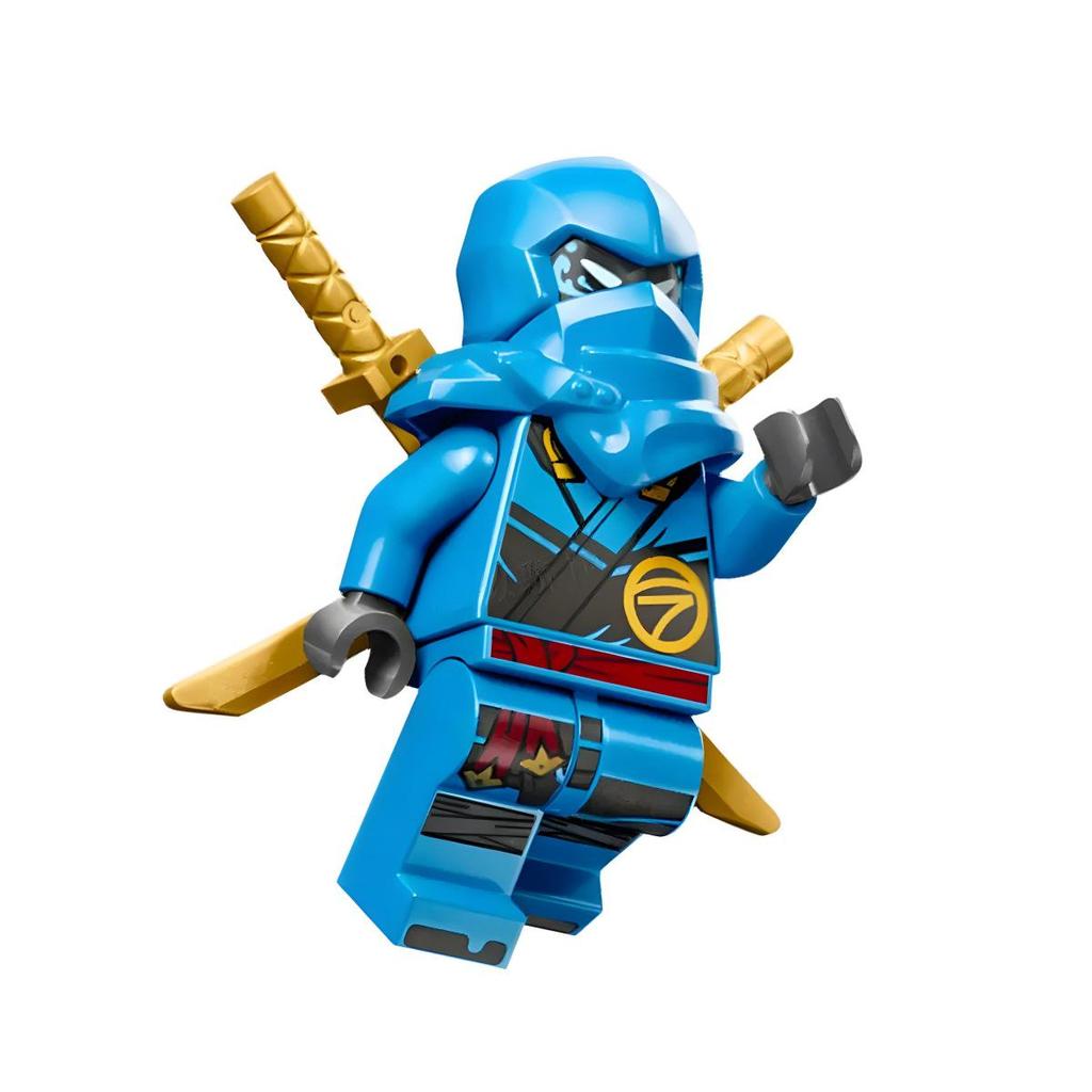 Kai Season 17 Ninja Minifigure Blocks - Phantom Lloyd, Kosora Alinzan, Lego-Compatible Building Toy