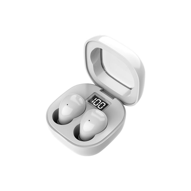 Bluetooth 5.3 Earphones Mini Invisible Headphones TWS Wireless Earbuds HIFI Stereo Noise Reduction Heasets with Microphones