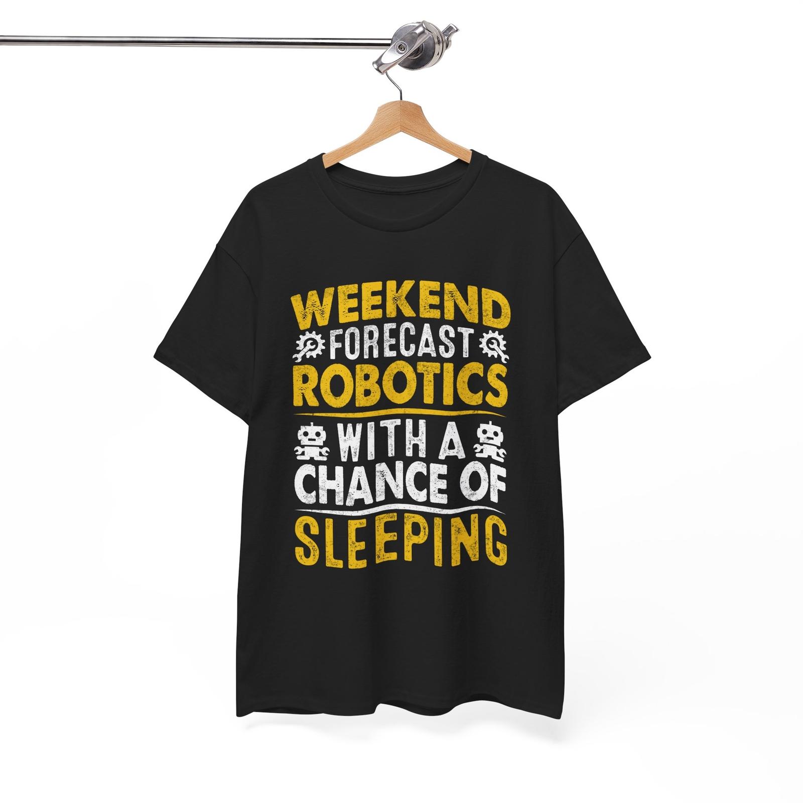 Robo Warrior T-Shirt | Mecha Battle Droid Sci-Fi Tee | Futuristic Cyber Gift Unisex T-Shirt XXXL