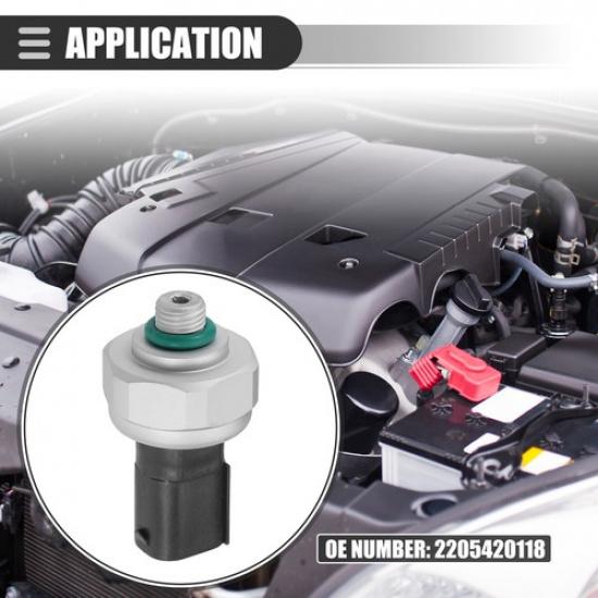 Pack (1) A/C Pressure Transducer Valve, Pressure Sensor Switch For Mercedes-Benz