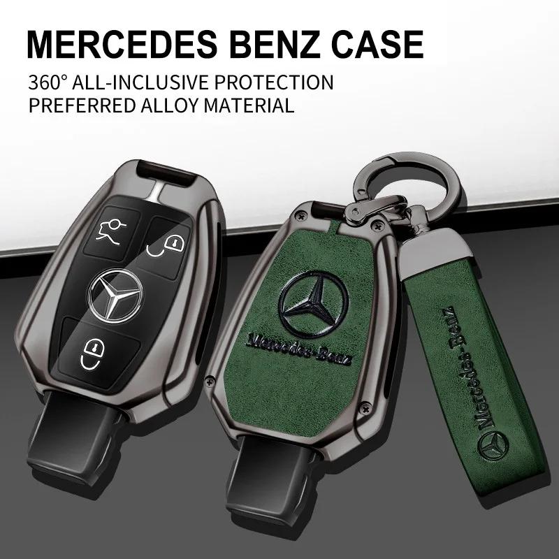 For Mercedes Benz A C E S G Class GLA CLA GLK GLC CLS W204 W463 W176 W251 W205 AMG Car Remote Key Case Cover Shell Fob Holder XB5
