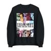 Women's Casual Fashion Long Sleeve Concert Outfit 2023 Trendy  O-Neck Oversized Crewneck Pullover Top Blouse