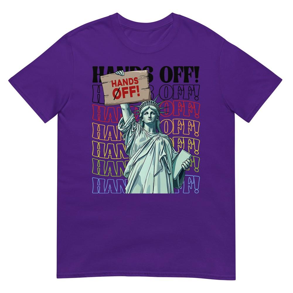 Resist Hands Off Vintage We The People American Flag Protest TShirt