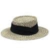 Internet Celebrities Ins French Concave Hat Female Seaweed Woven Straw Hat Travel Vacation Beach Shade British Top Hat