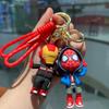 Adorable Superhero Keychain Silicone Avenger Series Key Ring For Car Keys Gifts