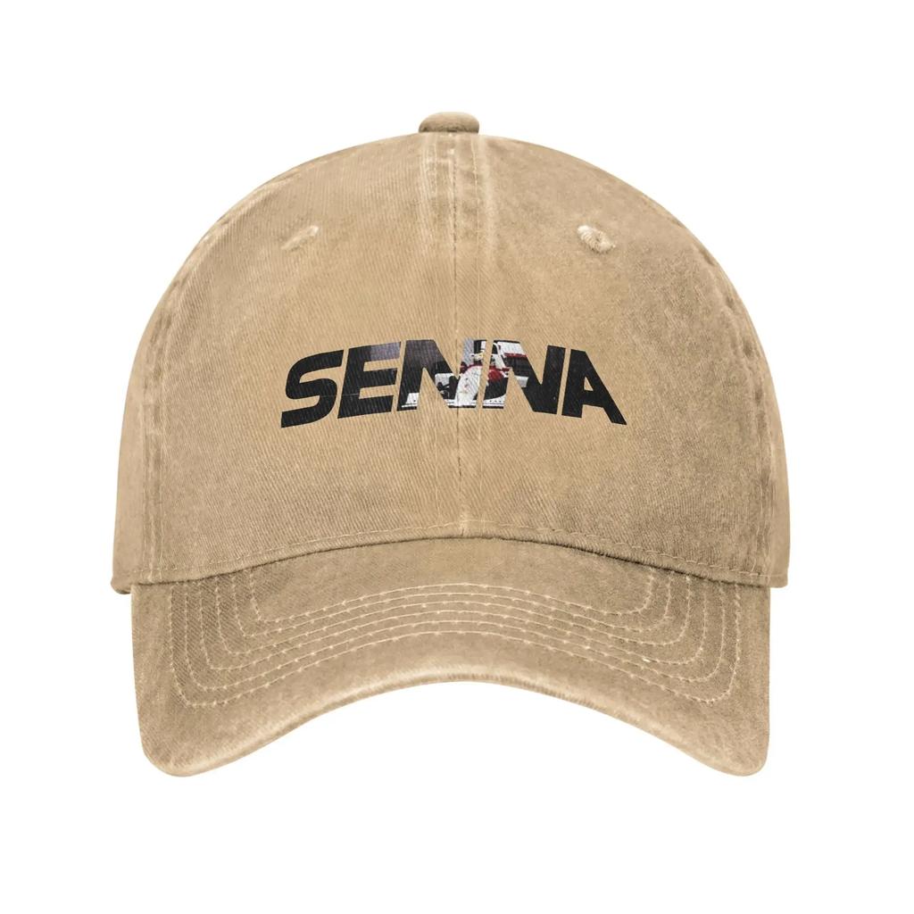 Vintage Ayrton Senna Baseballkappe Used Denim Snapback Kappe John Player Team Auto Helm Outdoor Reise Weiche Kappen Hut