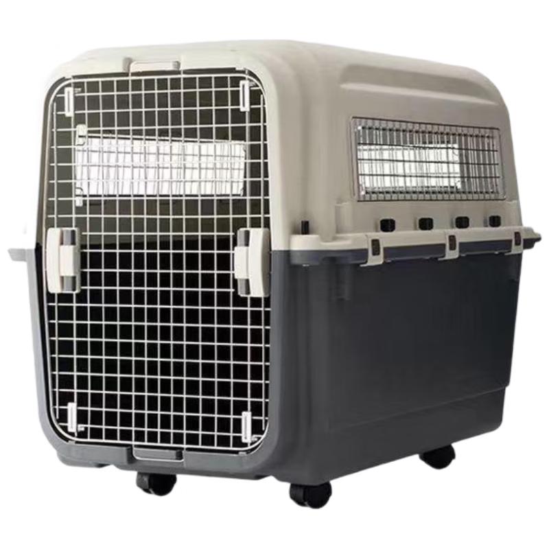 JINGRUIXIANG Portable Pet Travel Carrier with Iron Window