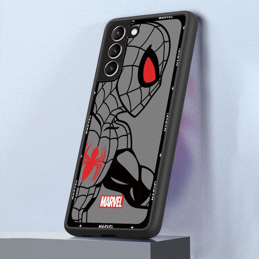 Marvel Spiderman Ironman Phone Case for Samsung Galaxy S10 Plus S10 Lite S22 Plus S24 S25 Ultra S21 S20 FE S9 S23 Ultra Cover
