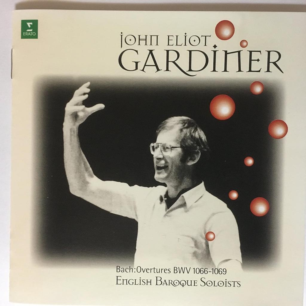 CD ENGLISH BAROQUE SOLOISTS, BACH; GAR - Bach: Orchestral Suites (4 Pieces)  WPCS6157 Japan Classical Used