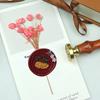 MY# Christmas Art Seal Head Ornamental DIY Craft Supplies for Packaging Scrapboo
