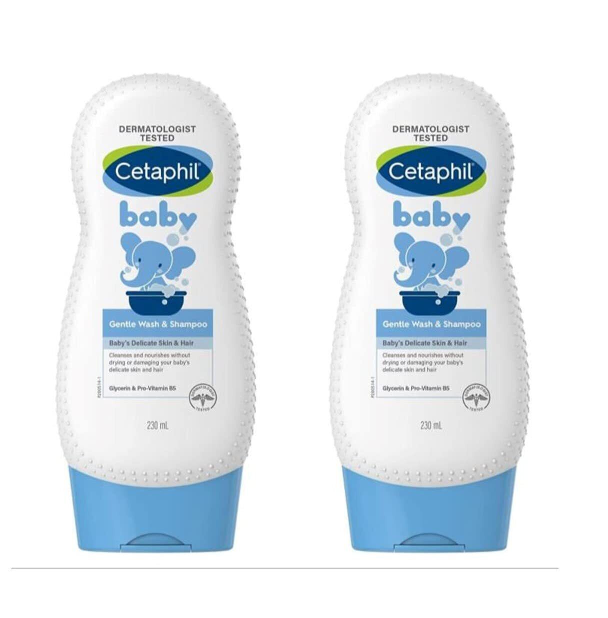 

Cetaphil Baby Gentle Wash & Shampoo для нежной кожи и волос, 230 мл (Упаковка из 2 шт.)