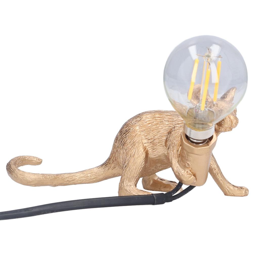 Modern Resin Mouse Lamp Table Desk Light Bedside Decoration Animal Shape Light E12 for Bedroom