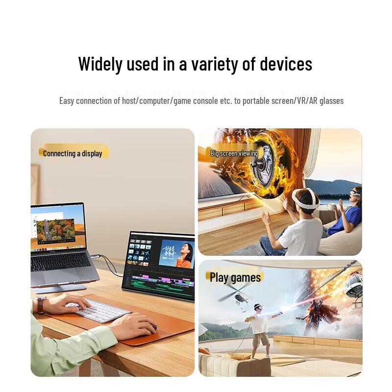 UGREEN HDMI to Type-C 4K Converter Cable with Power