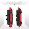 Bike Tail Light Multi Lighting Modes Rear Lamps Rechargeable Waterproof Cycling Warning Lights Household Shop Riding Accessories
