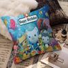 Cuscino Stampato Cartone Animato O-Octonauts Cuscino Anime Copricuscino per Divano Letto Testiera Copricuscino 45x45 Cm Moda