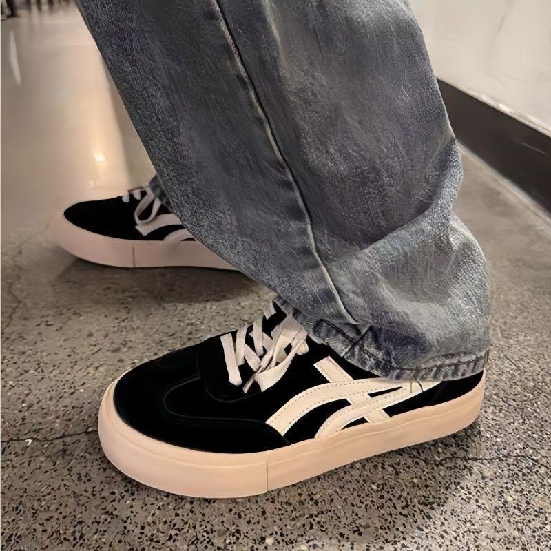 Men S German Training Shoes Canvas Sports Board Shoes Couple Versatile