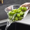 Multi-functional Drain Basket Sink Kitchen Sink Strainer Basket Strainer Sink Washing Basket Home Organizer Drain Fruit Strainer