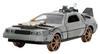 Kyosho Jada Toys Hollywood Rides Back To the Future Series Scale Back To the Future III Time Machine Train Wheels JADA34786 1/32 (DeLorean) (Finished