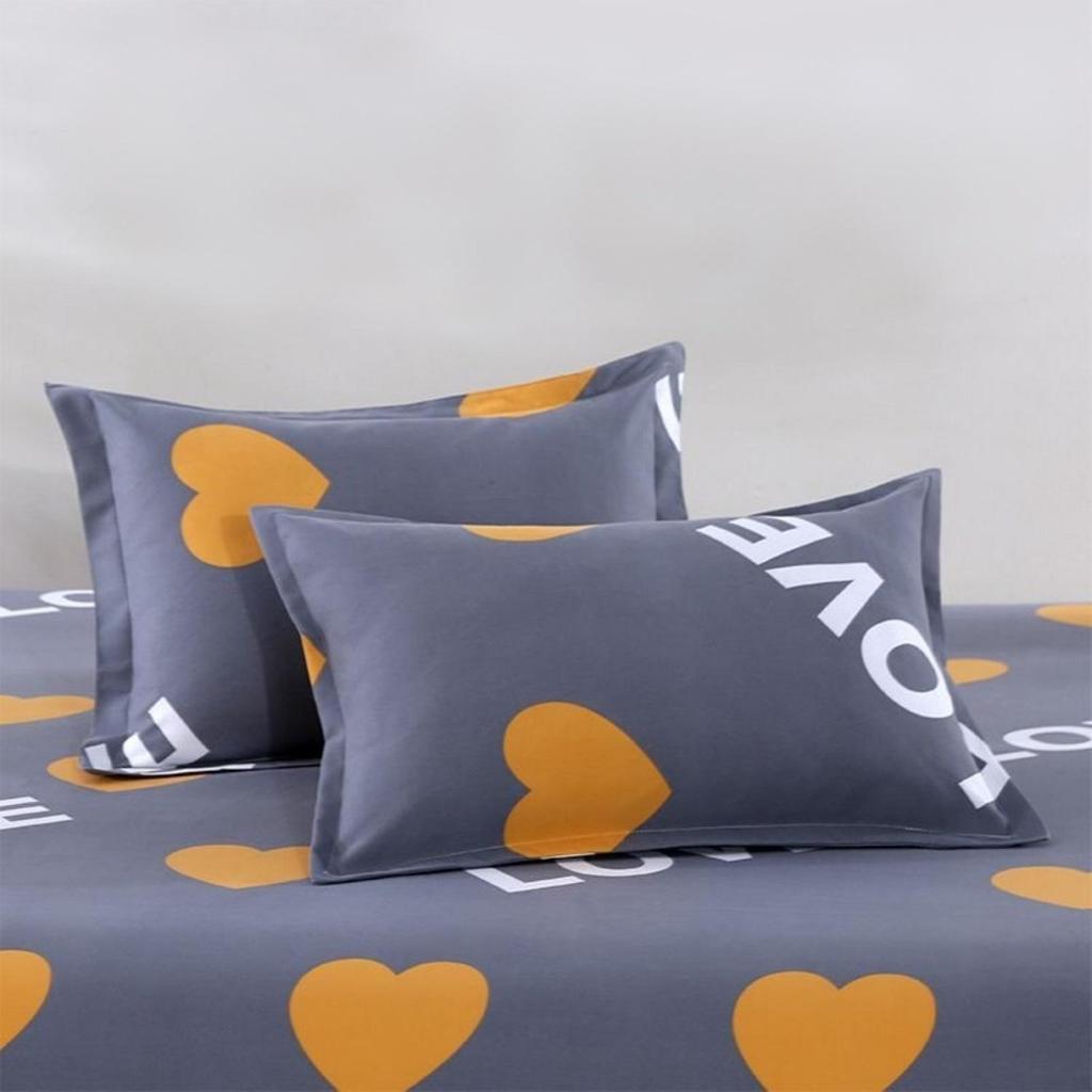 Thickened Large Single Pillowcases for Adults - Simple Summer Cover, Ideal for Dormitory Use (One Pair)