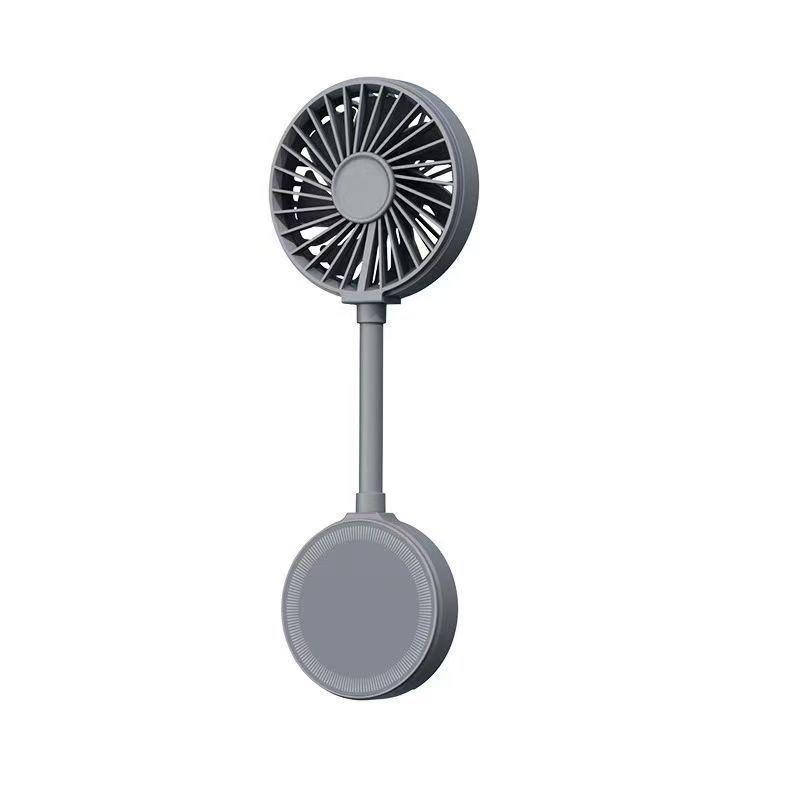 Portable Silent Magnetic Phone Holder and Folding Desktop Fan Magnetic Attachment