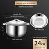 304 Stainless Steel Kitchen Oil Container