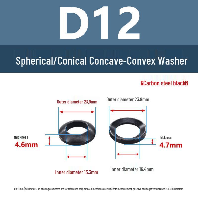 304 Stainless Steel Spherical Tapered Gasket - Concave-Convex Combination