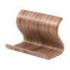 Wood Tablet Stand Yellow Coffee Phone Stand Simple Display Rack  Desktop Ornament