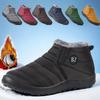 Fashion Boots for Men Women 2026Winter Plush Warm Ankle Boots Outdoor Non Slip Snow Boots Unisex Cotton Shoes Slip On Winter Cotton Boot