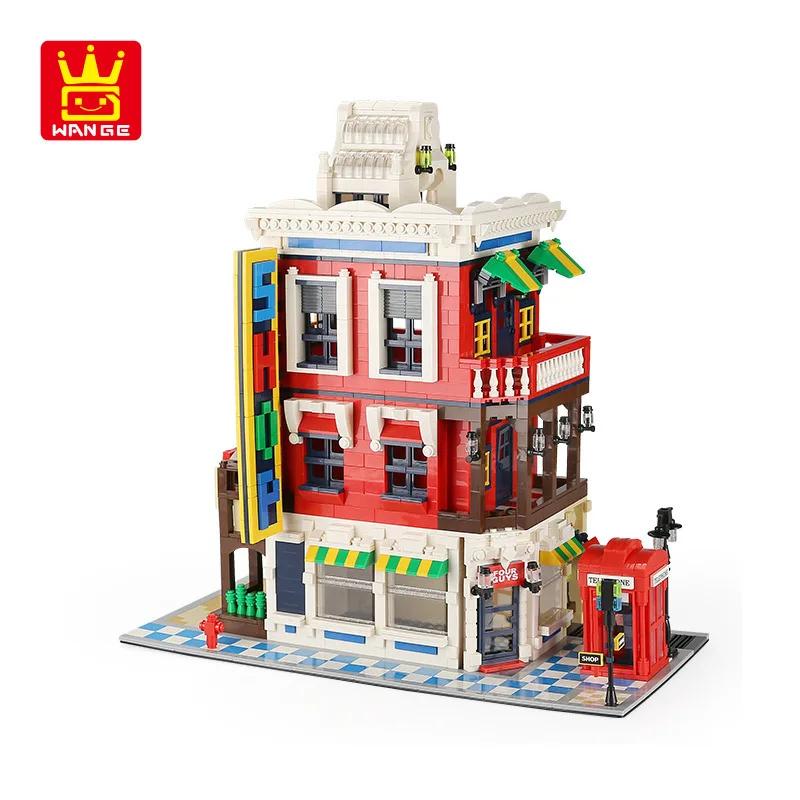 World Famous Building Block Creative City Museum Pyramid Architecture Church Villa  Tower Model DIY Bricks Toy for Kids Boy Gift