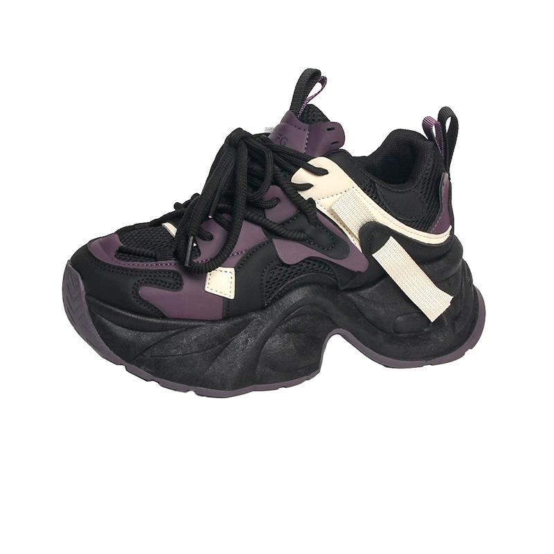 

Dad shoes children s 2025 new spring breathable little white casual shoes thick-soled inner height-increasing women s shoes sports shoes 35