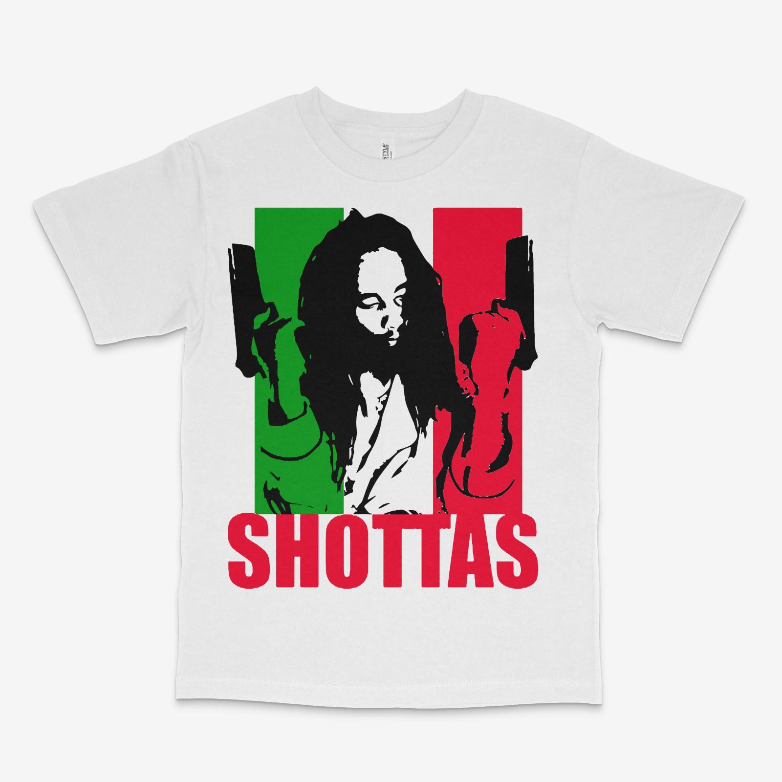 Shottas White Tee S разноцветный