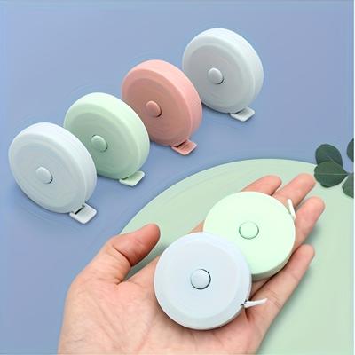 60-Inch Flexible Measuring Tape | 1pc, Extendable PVC, Dual-Lock System, One-Click Retraction for Sewing & Body Measurements