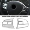Matte Chrom Interieur Lenkrad Tastenabdeckung Zierleiste für 3er GT F30 F34 2013?2018