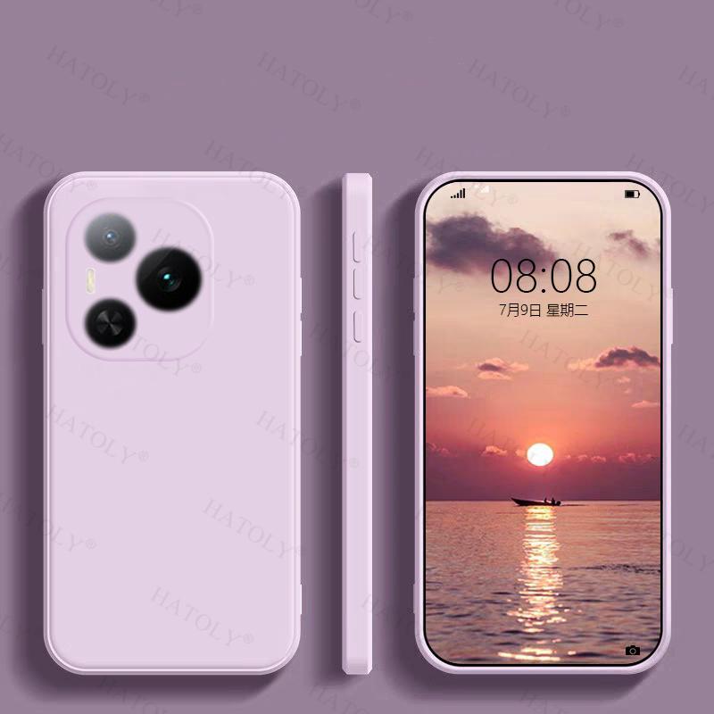 For Honor Power Case Cover For Honor Power Anti-knock Liquid Silicone Candy Color Case For Honor Power Case 6.78 inch