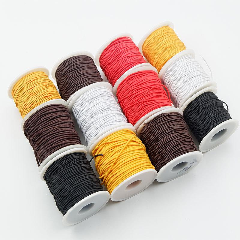 1Mm Core-Spun Elastic Line Elastic Line Beaded Elastic Line Diy Jewelry Accessories Multi-Color Optional
